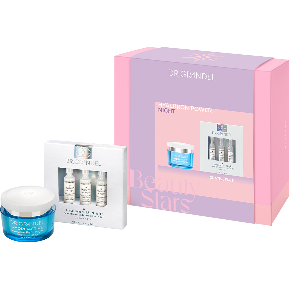 DR. GRANDEL HYALURON POWER NIGHT SET- (HA REFIL NOĆ.KREMA+AMP.HIJALURON NOĆ)